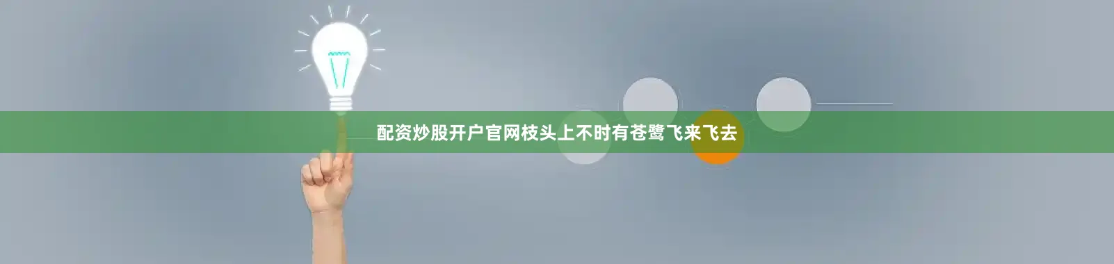 配资炒股开户官网枝头上不时有苍鹭飞来飞去